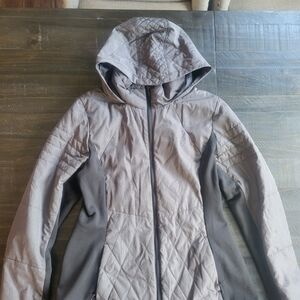 Champion Women's Quilted Ski Jacket - Gray